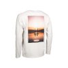 Nash Make It Happen Sunset Long Sleeve T Shirt Ecru Long Sleeve T-Shirt L