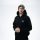 Nash Make It happen Badge Zipped Hoodie Black Zip Pullover L