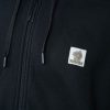 Nash Make It happen Badge Zipped Hoodie Black Zip Pullover L