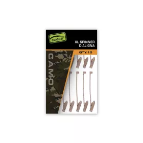 Fox Camo XL Spinner D-Aligna Hook Aligner 10pcs