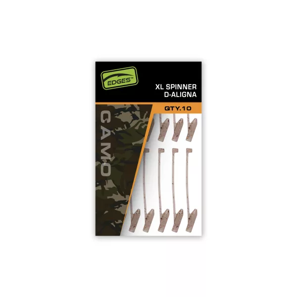 Fox Camo XL Spinner D-Aligna Hook Aligner 10pcs