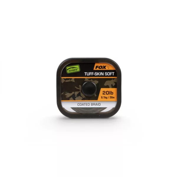 Fox Edges Tuff-Skin Soft 35lb 20m Braided Hooklink
