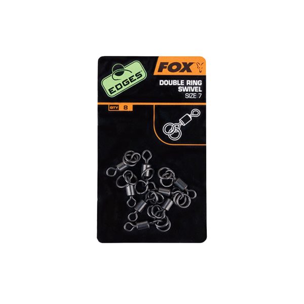 Fox EDGES™ Double Ring Swivel Edges Double Ring Swivel sz 7 x 8