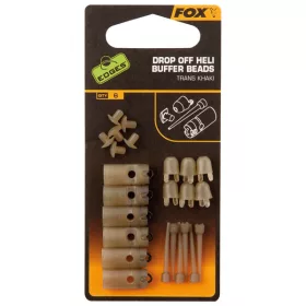Fox Edges™ Drop Off Heli Buffer Beads Rubber Beads