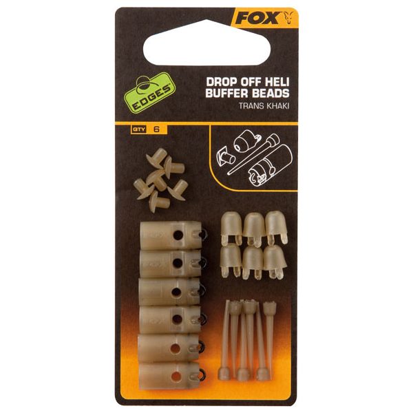 Fox Edges™ Drop Off Heli Buffer Beads