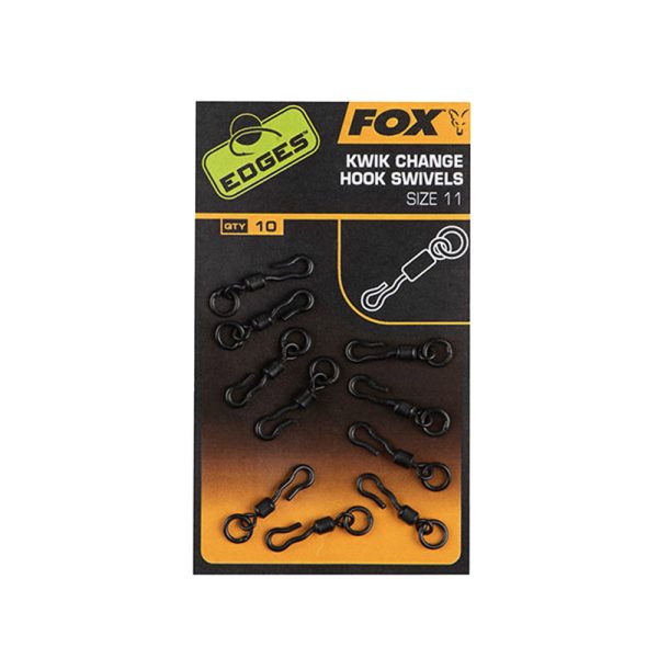 Fox EDGES™ Kwik Change Hook Swivels Edges Kwik Change Hook Swivels Size 11 x10