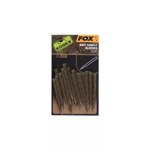 Fox EDGES™ Camo Anti Tangle Sleeves x25 Anti Tangle