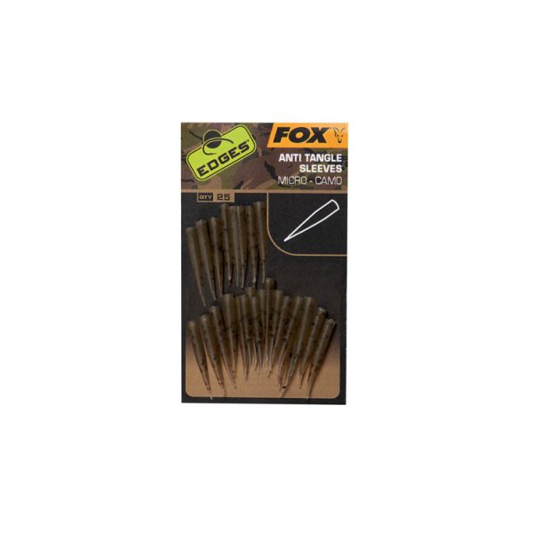 Fox EDGES™ Camo Micro Anti Tangle Sleeves Camo Micro Anti Tangle Sleeves x25