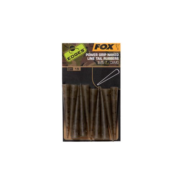 Fox EDGES™ Camo Power Grip Naked Tail Rubber Size 7 x10