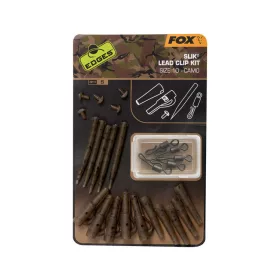   Fox EDGES™ Camo Slik Lead Clip Kit Size 10 x5 Quick Release Clips