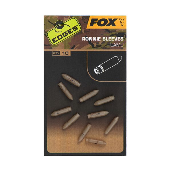 Fox Edges Camo Ronnie Sleeves x10 Rubber Sleeve