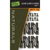 Fox Edges Naturals Size 7 Lead Clips & Pegs Lead clips