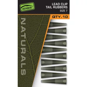 Fox Edges Naturals 7 Lead Clip Tail Rubber Sleeve