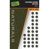 Fox Edges Naturals 4mm rubber beads 30pcs