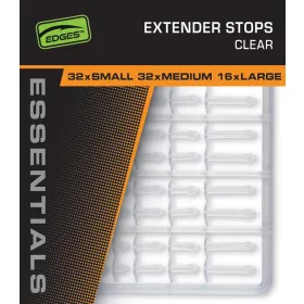 Fox Edges Essentials Transparent Stopper 2pcs