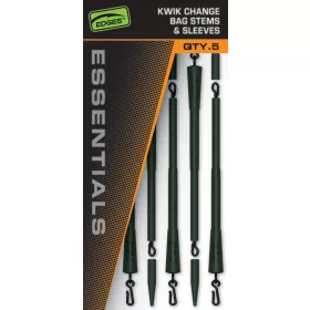 Fox Edges Essentials Kwik Change Bag Stems-Sleeves 5pcs