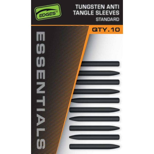 Fox Edges Essentials Tungsten Anti Tangle Sleeves Standard Anti-Tangle Sleeve 8pcs