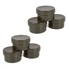 Fox Edges Hookbait Pots Small Bait Storage Box 6pcs