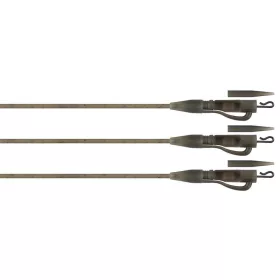 Fox Edges Naturals Tubing Leadclip Ready Rigs Size 7 3pcs