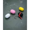 Fox Foam Barrels 7x12mm Barrel Shaped Foam in Mixed Colors 10pcs