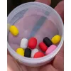 Fox Foam Barrels 10x15mm Barrel Shaped Sponge in Mixed Colors 10db