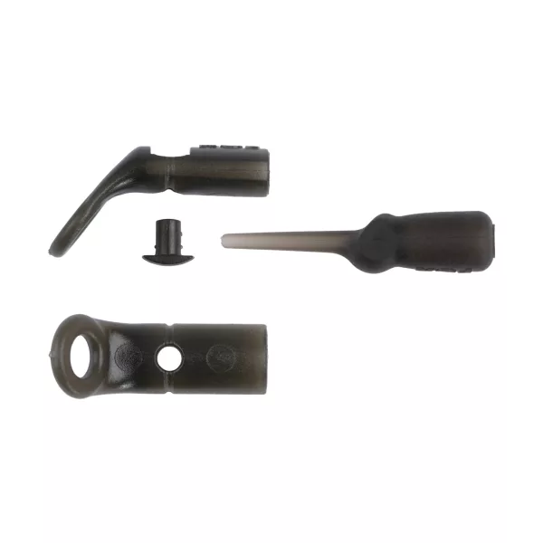 Fox Naturals Angled Drop Off Run Rig Kit Running Rig Set 5pcs
