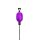 Fox Black Label Dumpy Bobbin Purple