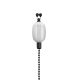 Fox Black Label Dumpy Bobbin White