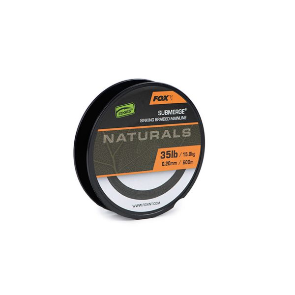 Fox Edges Naturals Sinking Braided Mainline 0,30mm 300m