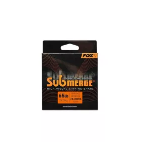 Fox Submerge Orange Sinking Braided Mainline 38mm 600m