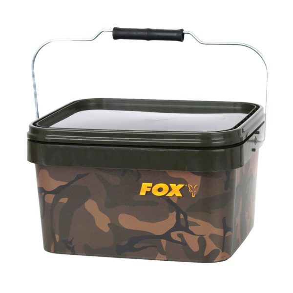 Fox Camo Square Buckets - 5 Litre