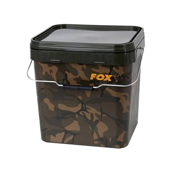Fox Camo Square Buckets - 17 Litre