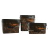 Fox Camo Square Buckets - 17 Litre