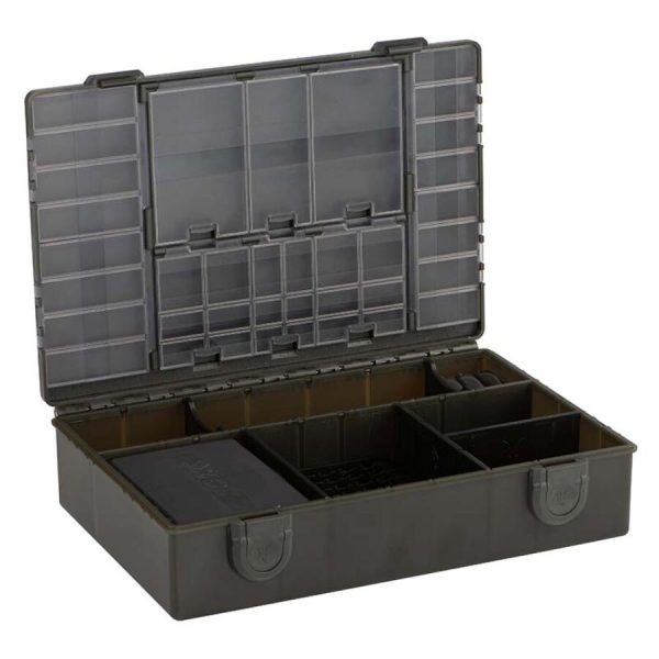 Fox Edges Loaded Medium Tackle Box medium tackle box set