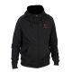 Fox Collection LW Hoody Black Orange Hooded Sweatshirt M