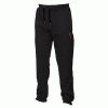 Fox Collection Sherpa Jogger Black Orange Sweatpants S