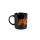 Black and Orange Logo Ceramic Mug