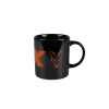 Black and Orange Logo Ceramic Mug