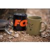 Black and Orange Logo Ceramic Mug