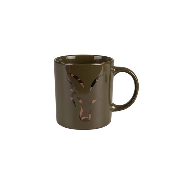Green and Camo Head Ceramic Mug
