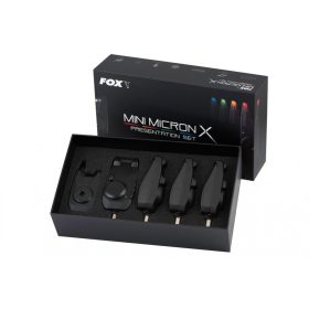 Fox Mini Micron X 4 rod set Electronic bite indicator
