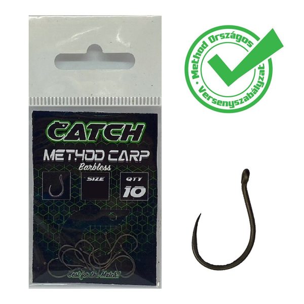 CATCH METHOD CARP HOOK 14 10pcs/pack