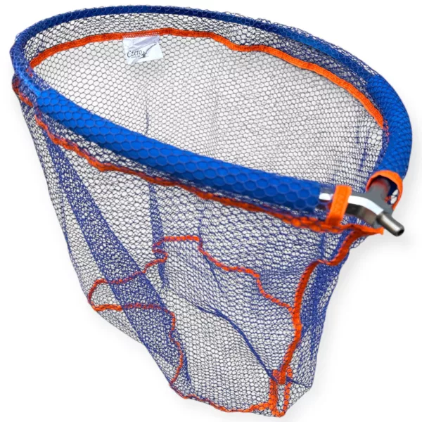 EuroCarp Rubberized Landing Net Head 50x40 Blue-Yellow