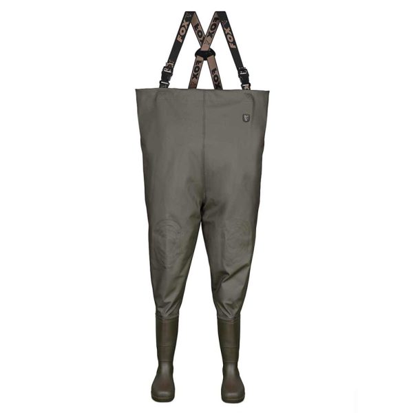 Fox Khaki HD Waders Melles boots XL 46