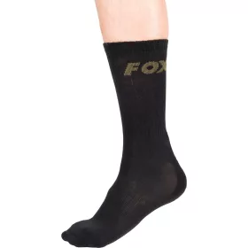 Fox Black Socks 44-47 3pairs