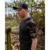 Fox Outline T-Shirt Khaki Camo Shirt L
