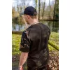 Fox Outline T-Shirt Khaki Camo Shirt L