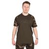 khaki / Camo Outline T - XL