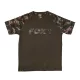 Fox Outline T-Shirt Khaki Camo Shirt 2XL