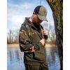 Fox LW Khaki-Camo Split Zip Hoody Zip Hooded Sweatshirt S